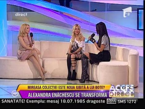 Alexandra Enachescu s-a lansat in domeniul designului vestimentar