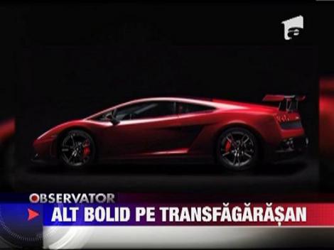 Ultimul model de Lamborghini testat pe Transfagarasan
