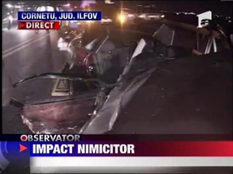 Accident grav langa Bucuresti