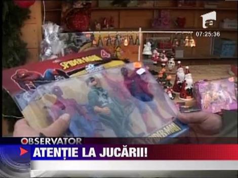 Jucarii periculoase pentru copii