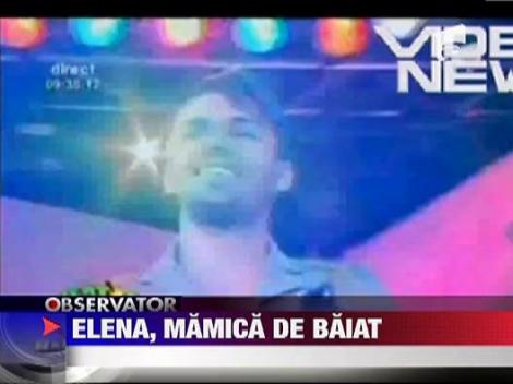 Elena Gheorghe, mamica de baiat