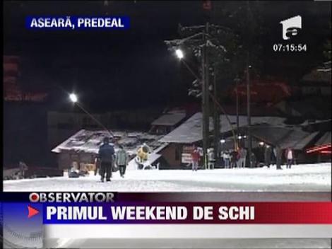 Primul weekend de ski