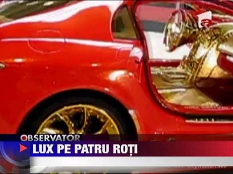 Bolid poleit cu 5 kilograme de aur, scos la vanzare