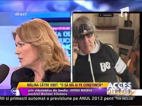 Unchiul Malinei, in direct, prin videotelefon la "Acces Direct"