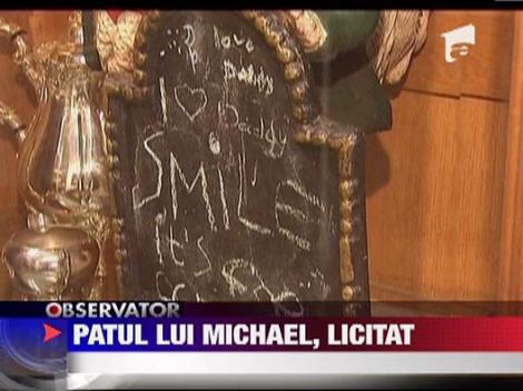 Obiectele lui Michael Jackson scoase la licitatie