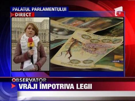 Vrajitoarele in vizita la Parlament