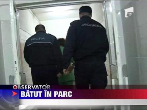Un tanar din Bacau a fost batut in parc
