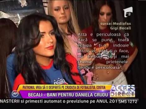 Gigi Becali ii cumpara linistea lui Mihai Costea de la Daniela Crudu