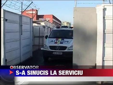 Sinuciderea unui agent de paza