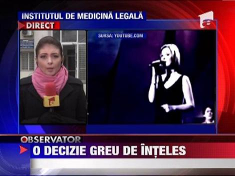 Trupul neinsufletit al Malinei Olinescu va fi depus la capela cimitirului Sfanta Vineri