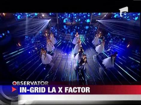 In-grid vine la X Factor