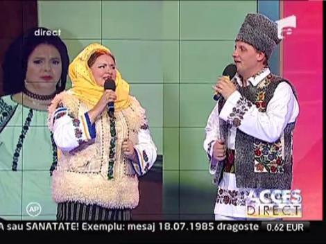 Daniela Condurache si Dan Dobos au venit sa ne colinde