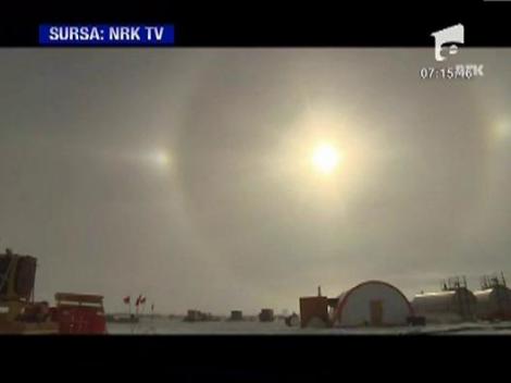 Romeo Dunca si Coco Galescu au cucerit Polul Sud