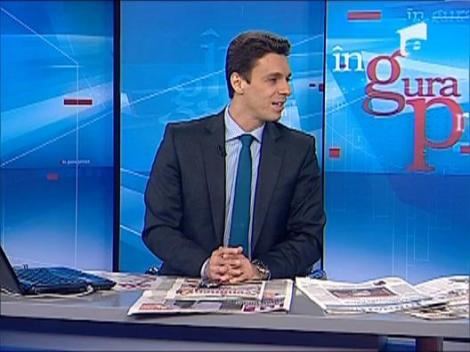 Mircea Badea da cu telefonul de birou