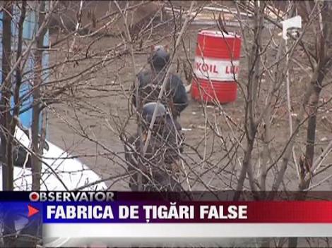 Fabrica de tigari false