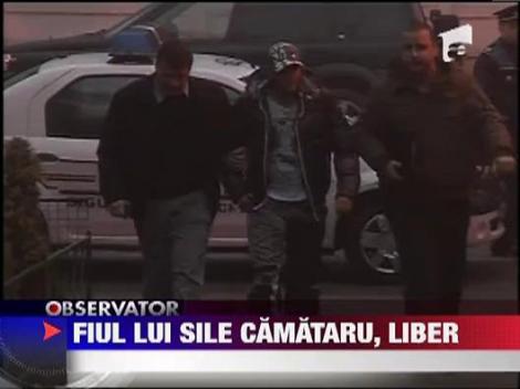 Fiul lui Sile Camataru, eliberat dupa 24 de ore de arest