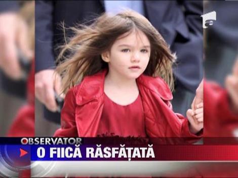 Fetita lui Tom Cruise  i-a cerut Mosului cadouri de o suta de mii de dolari