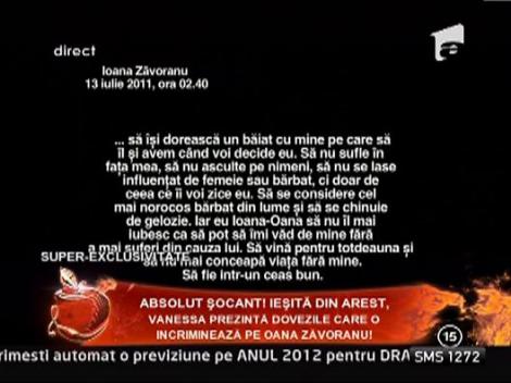 Oana Zavoranu: "Vreau sa fiu ajutata de Diavolul insusi"