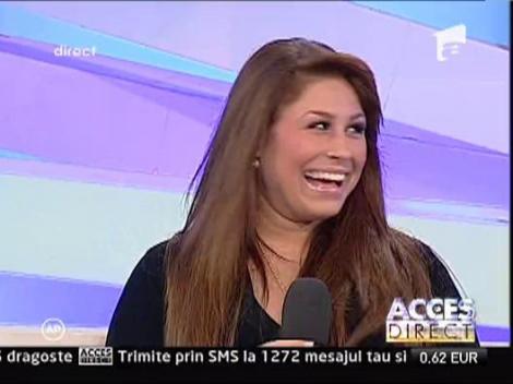 Linda si Flavius Teodosiu in platoul Acces Direct