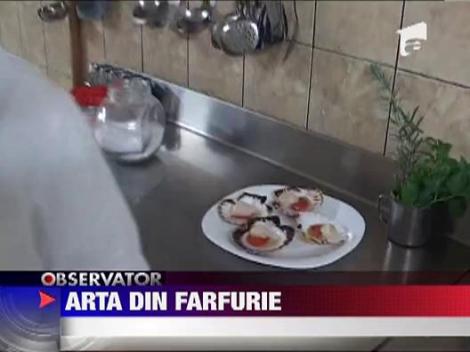Arta culinara intr-un restaurant din Arad