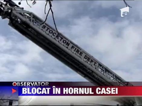 Blocat in hornul casei