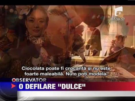 Cea mai "dulce" prezentare de moda