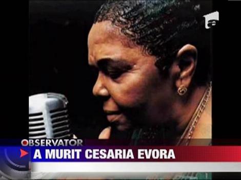 Cesaria Evora, "diva desculta", a murit