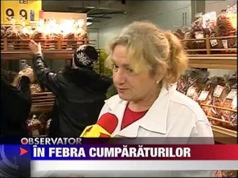 A inceput goana cumparaturilor de sarbatori