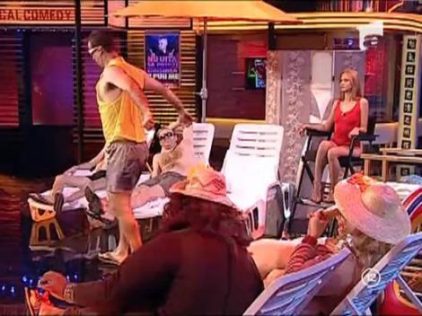 Raluca Badulescu si nutritionista pe litoral