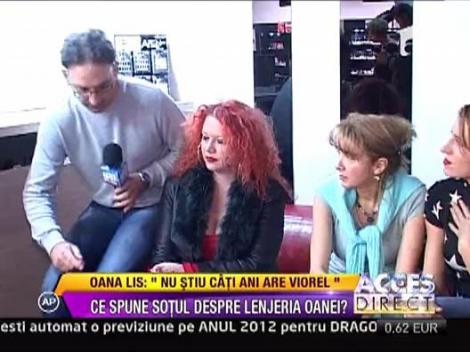 Oana nu stie cati ani are Viorel Lis!