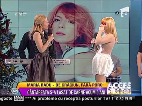 Maria Radu, sarbatori in stil vegetarian