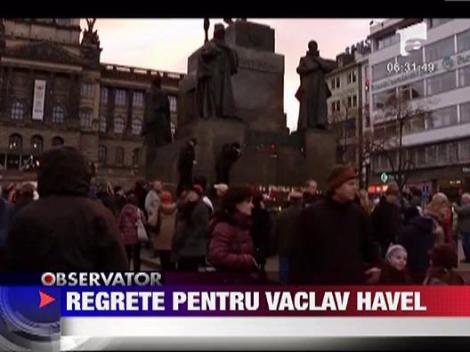 Vestea mortii fostului Presedinte al Cehiei, Vatlav Havel, a intristat o lume intreaga