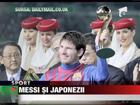 Messi, disperat de ziaristii japonezi