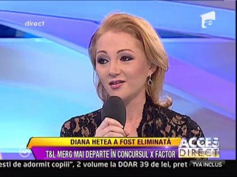 Diana Hetea despre experienta X Factor