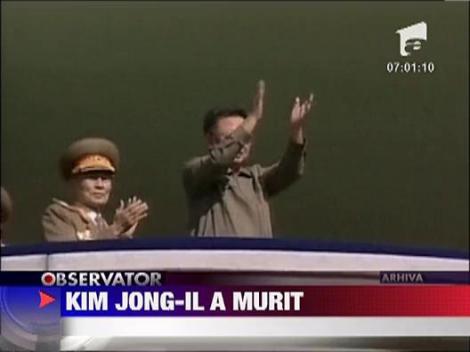 Liderul nord-coreean, Kim Jong-Il, a incetat din viata