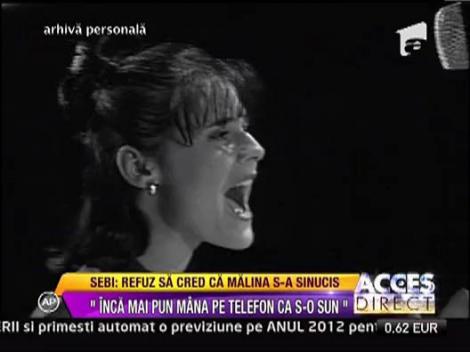 Fostul iubit al Malina Olinescu: "Refuz sa cred ca Malina s-a sinucis"