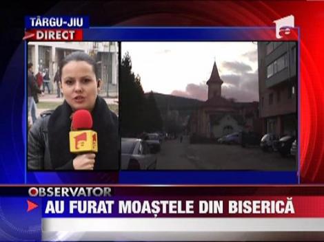 Moastele Sfantului Iosif cel Nou de la Partos, furate din biserica