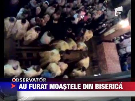 UPDATE /  Moastele Sfantului Iosif cel Nou de la Partos, furate din biserica