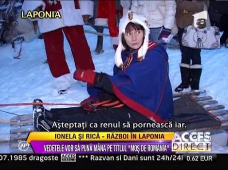Aventura Ionelei Prodan si a lui Rica Raducanu in Laponia - partea a doua