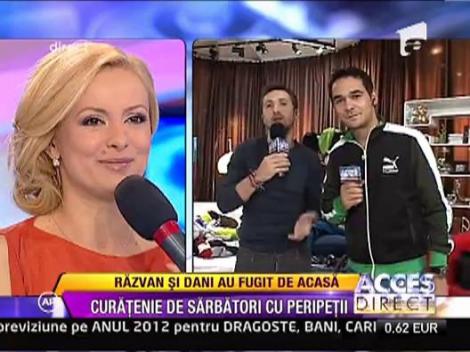 Razvan si Dani, curatenie de sarbatori cu peripetii