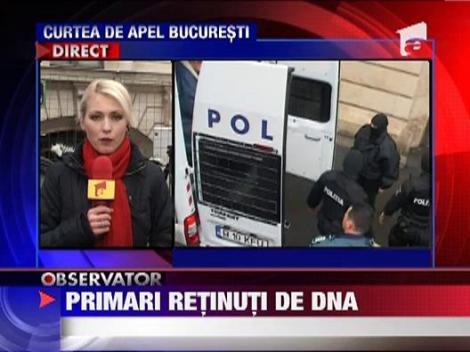 Primarii din Snagov si Jilava, retinuti de DNA