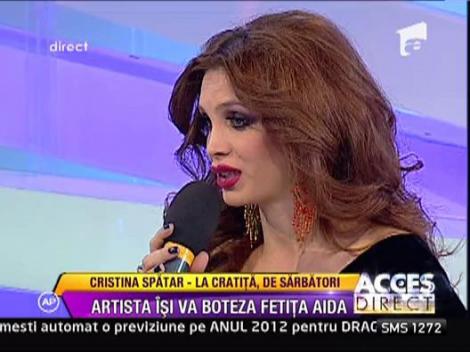 Cristina Spatar, la cratita de sarbatori