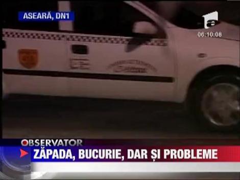 Brasovul acoperit de zapada