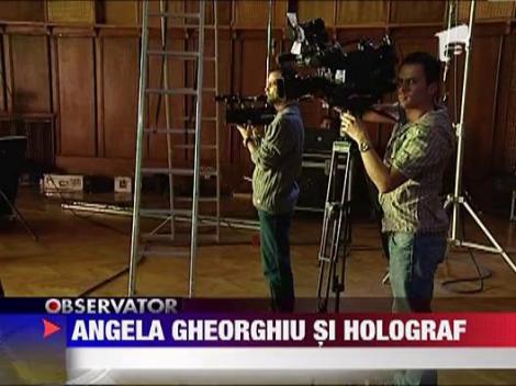 Soprana Angela Gheorghiu, colaborare cu Holograf