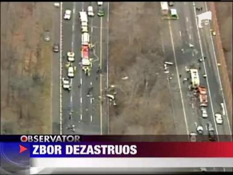 Avion prabusit in Statelor Unite