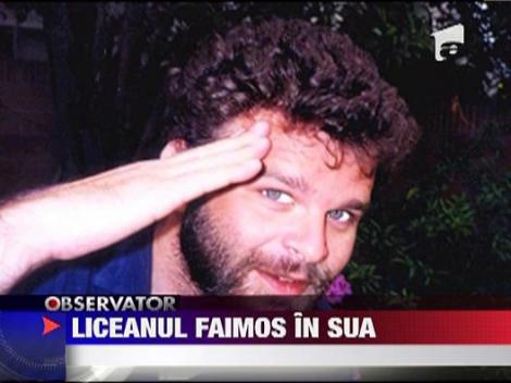 Actorul Tudor Petrut din "Liceenii", faimos si in SUA