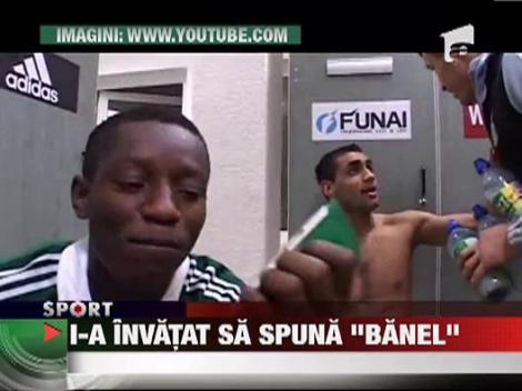 Banel Nicolita le-a dat lectii de romana francezilor