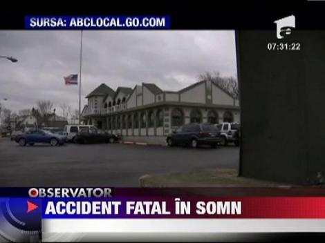 Accident fatal in somn