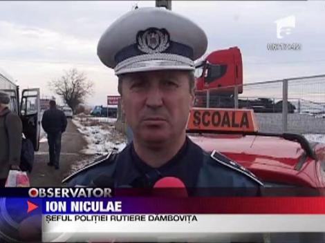 Accident cu masina de Politie