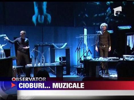 Muzica din cioburi de sticla